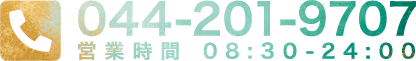 電話番号 044-201-9707